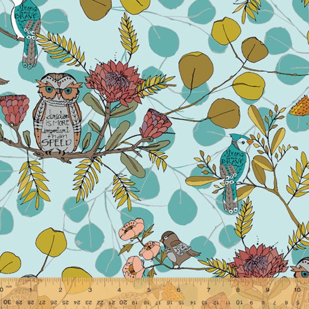 Jaye Bird, Encouraging Birds, Kori Turner Goodhart, Windham Fabrics Etsy