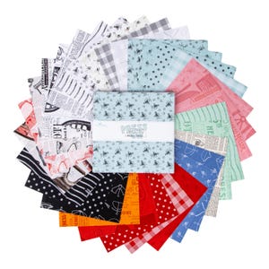 Press On, 10in Squares, J Wecker Frisch, Riley Blake