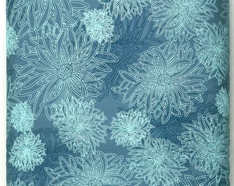 Floral Elements Fabric, Aquarium, FE 529,  Art Gallery Fabrics