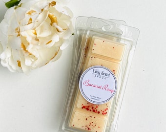 Baccarat Rouge inspired fragranced wax melts , designer perfume dupe, highly scented