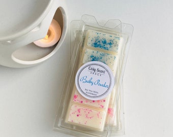 Baby Powder inspired, Highly Scented Wax Melts