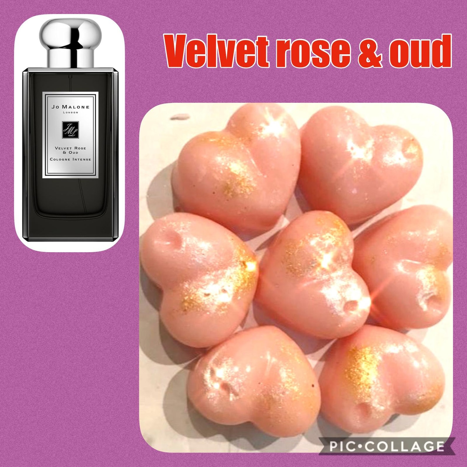 Jo Malone Inspired Velvet Rose Oud Wax Melts Highly Etsy UK