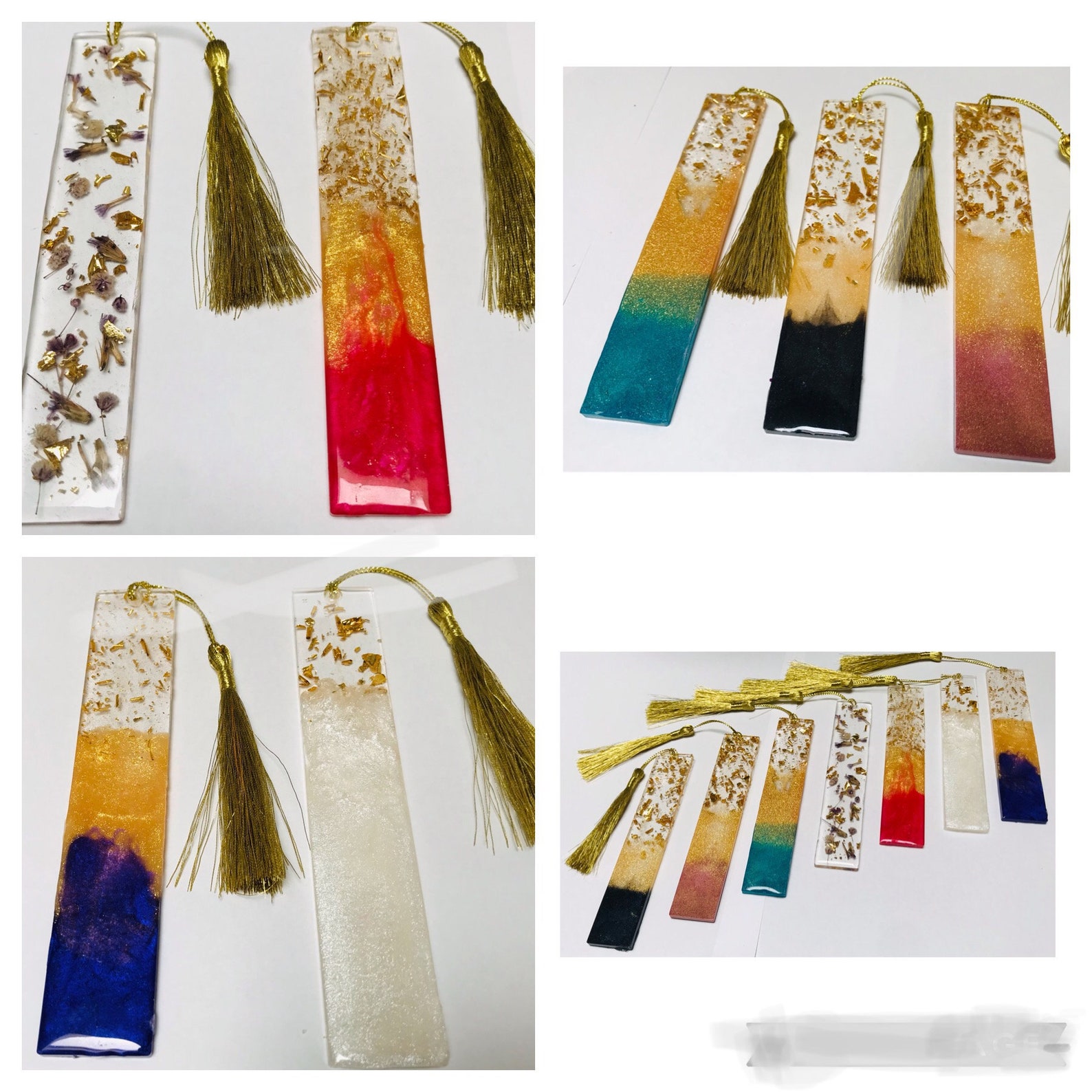 Bookmarksresin Jewelleryresin Bookmarkresin Craft Etsy