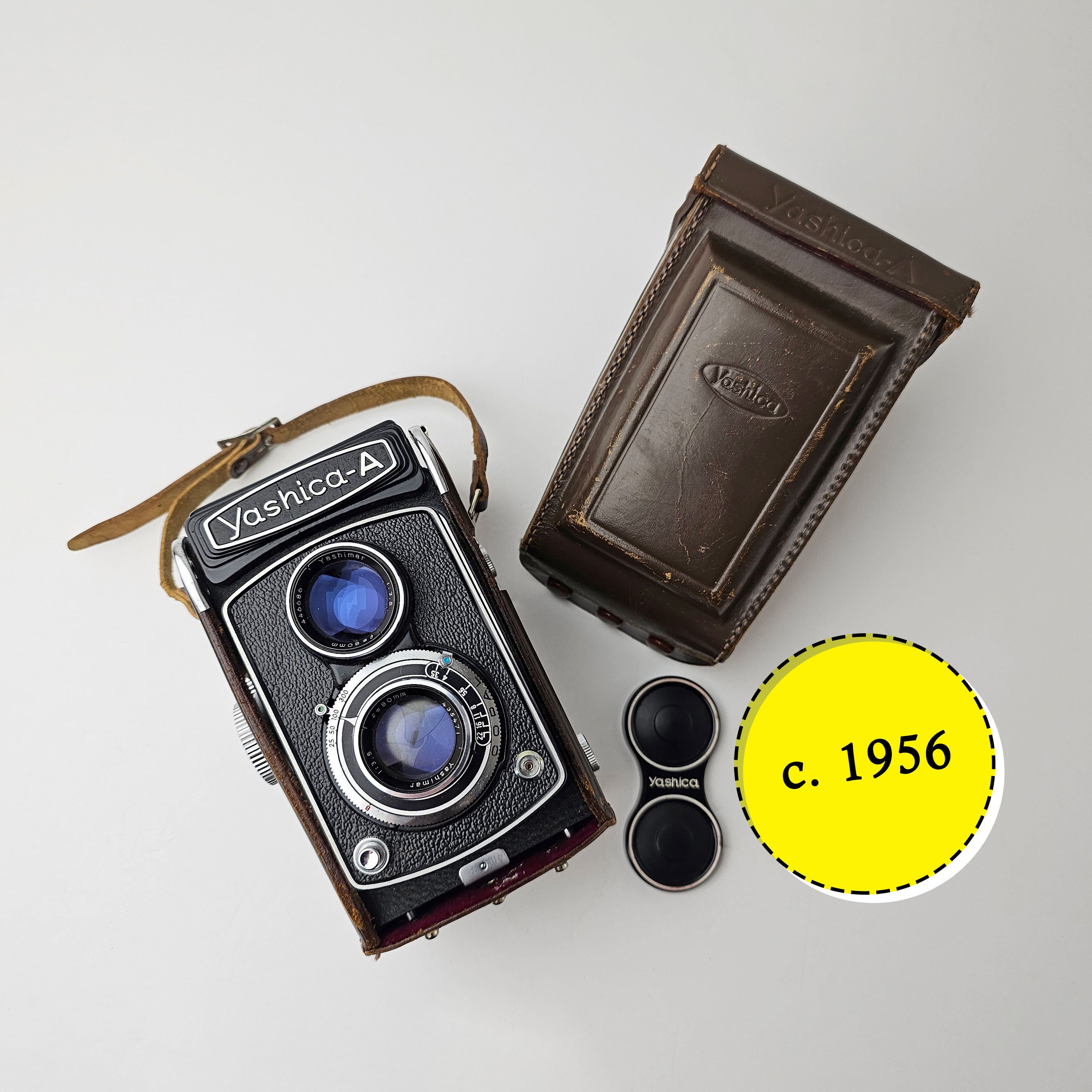Vintage Yashica-a TLR Medium Format Film Camera - Yashica - C