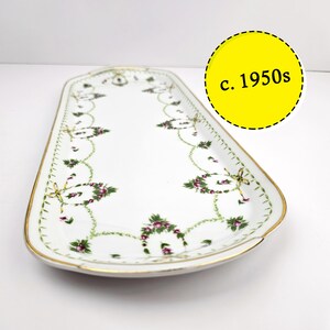 Vintage Limoges Porcelain Platter - Haviland Limoges - c. 1950s