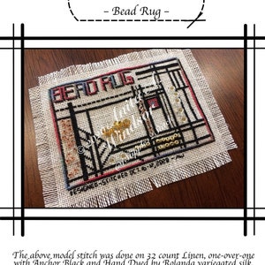 Bead Rug - Weekend Stitch - PDF Chart PACK