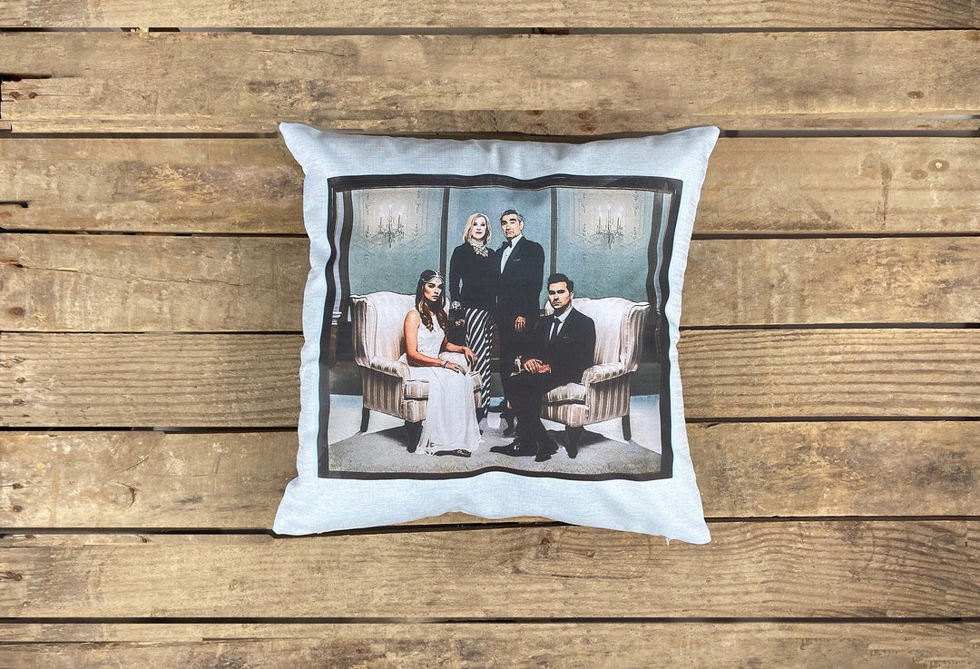 Schitts Creek Family Portrait Oil Painting Art Decor From the Etsy