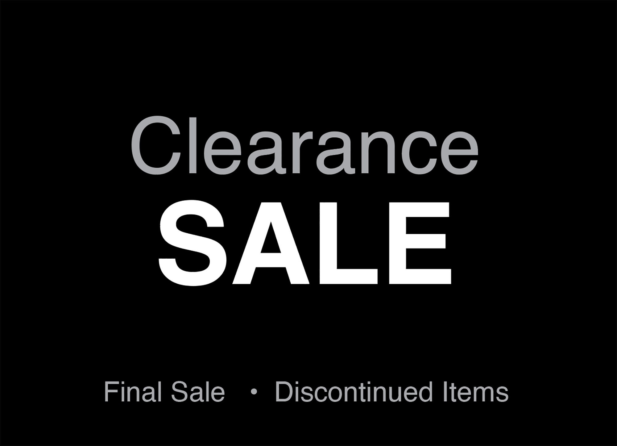 Deals, Sale & Clearance Items