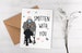 Funny Anniversary Card / funny birthday card / happy anniversary card for her / valentines gift for him / first anniversary / mittens 