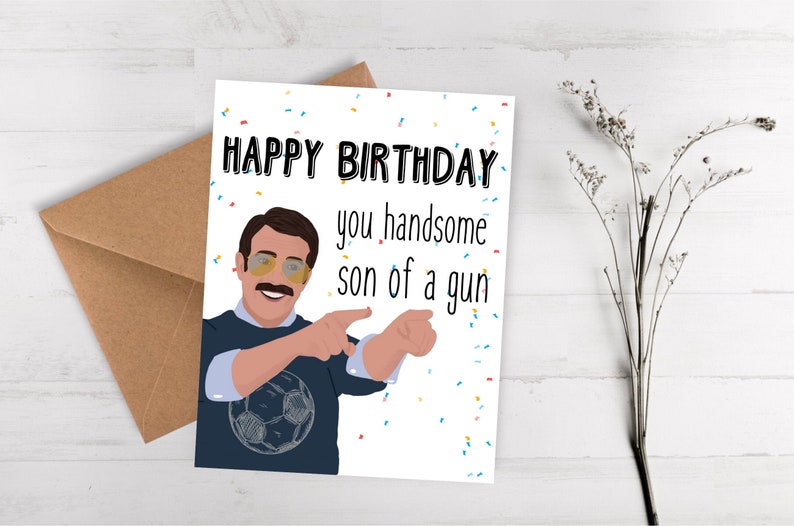 Funny Birthday Card / Happy Birthday Gift for Him / Card for Etsy