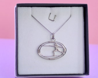Fencing Pendant Gift for Fencing coach charm pendant Fencing Athlete Unique gifts for women