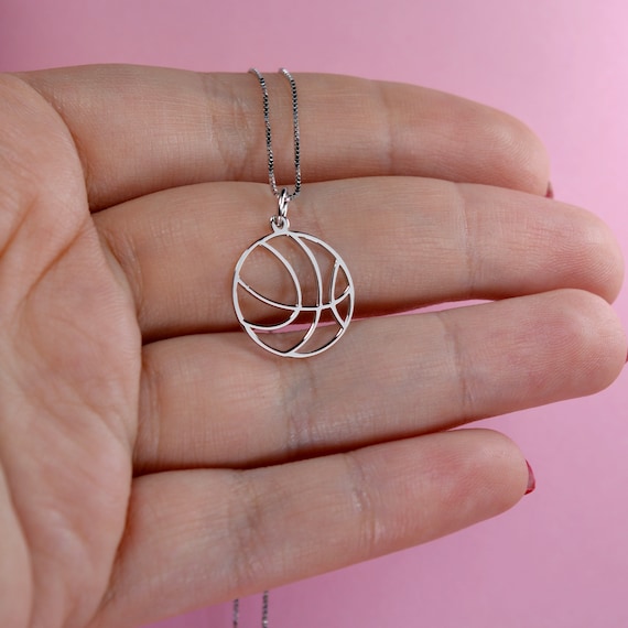 Basketball necklace hotsell for her