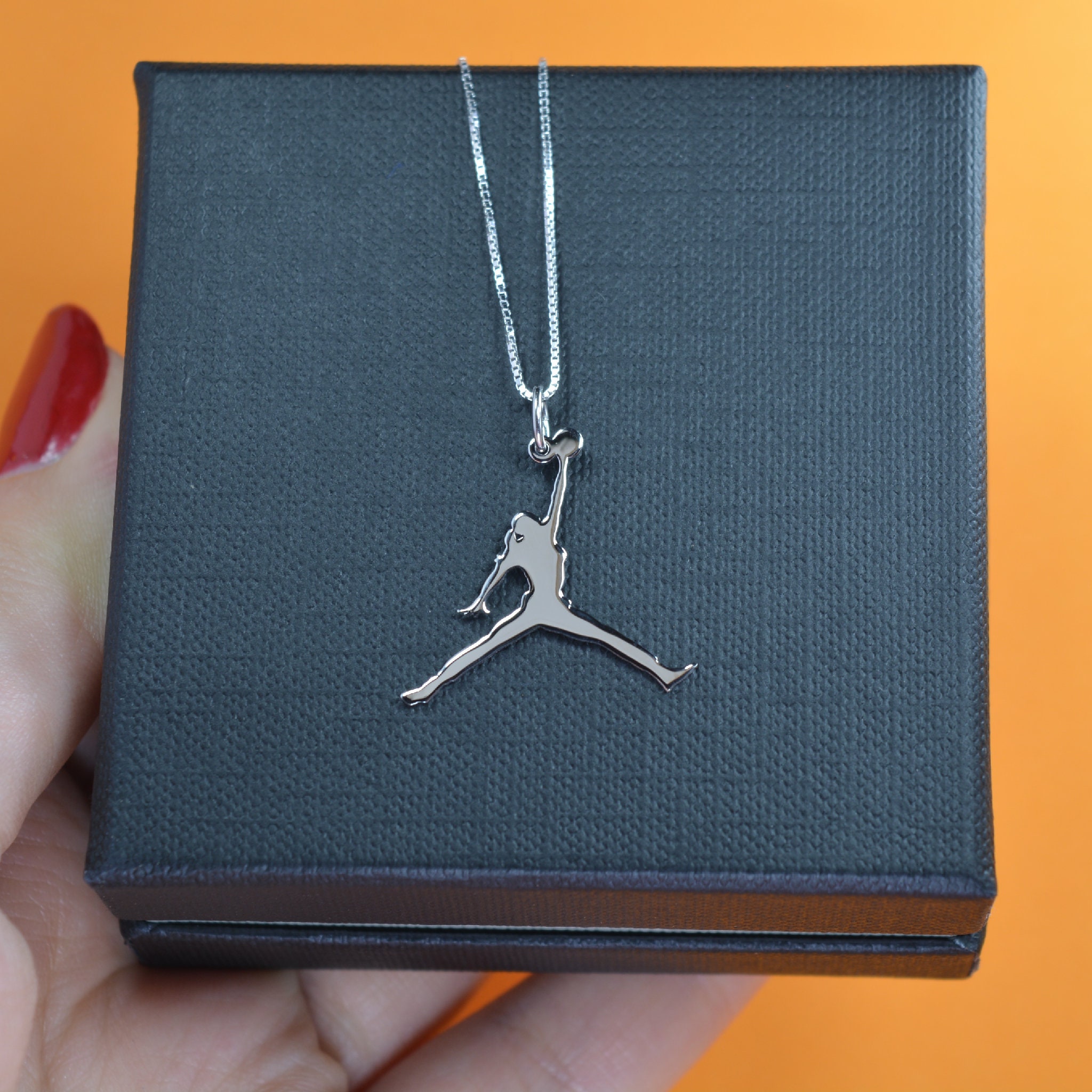 Jordan 925 Necklace Etsy