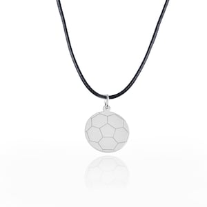 Silver pendant with a soccer ball | Soccer Player | Soccer game | Sport jewelry | Unique gift ideas | Soccer ball | Silver jewelry