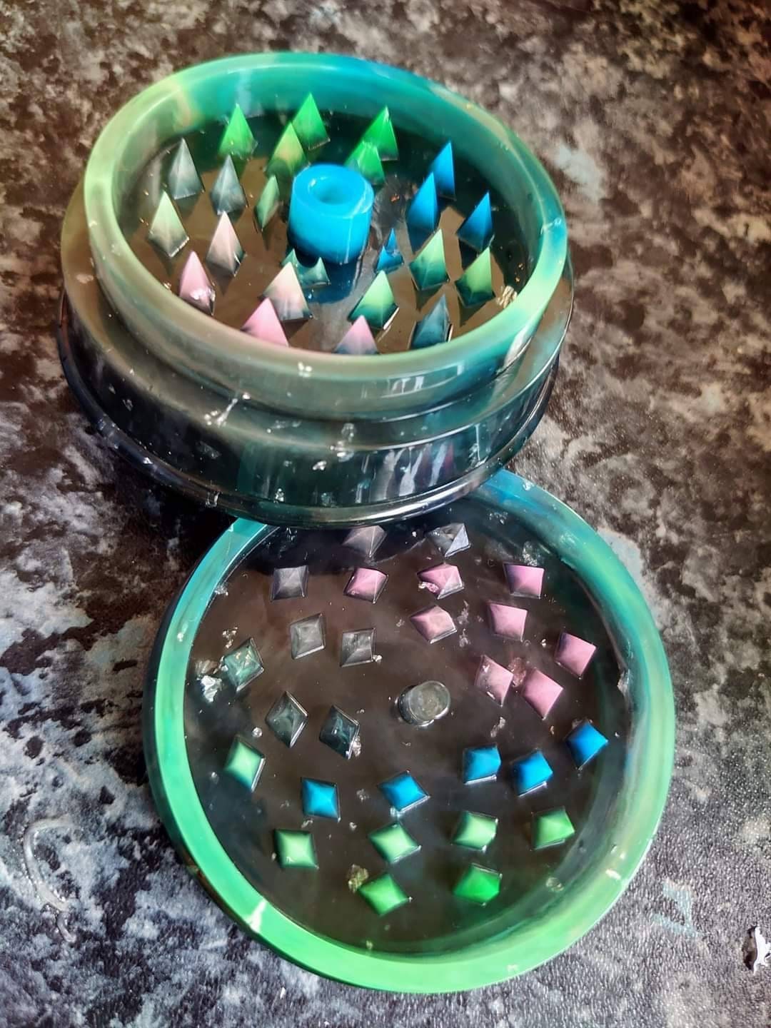 Unique Resin Grinder Etsy