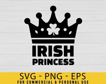 Download Irish Princess Svg Etsy
