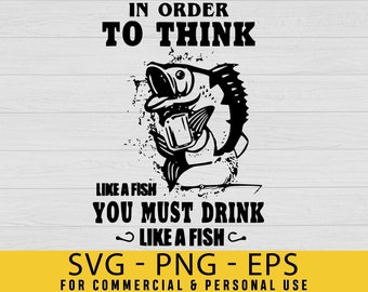 Download Drink Like Fish Svg Etsy