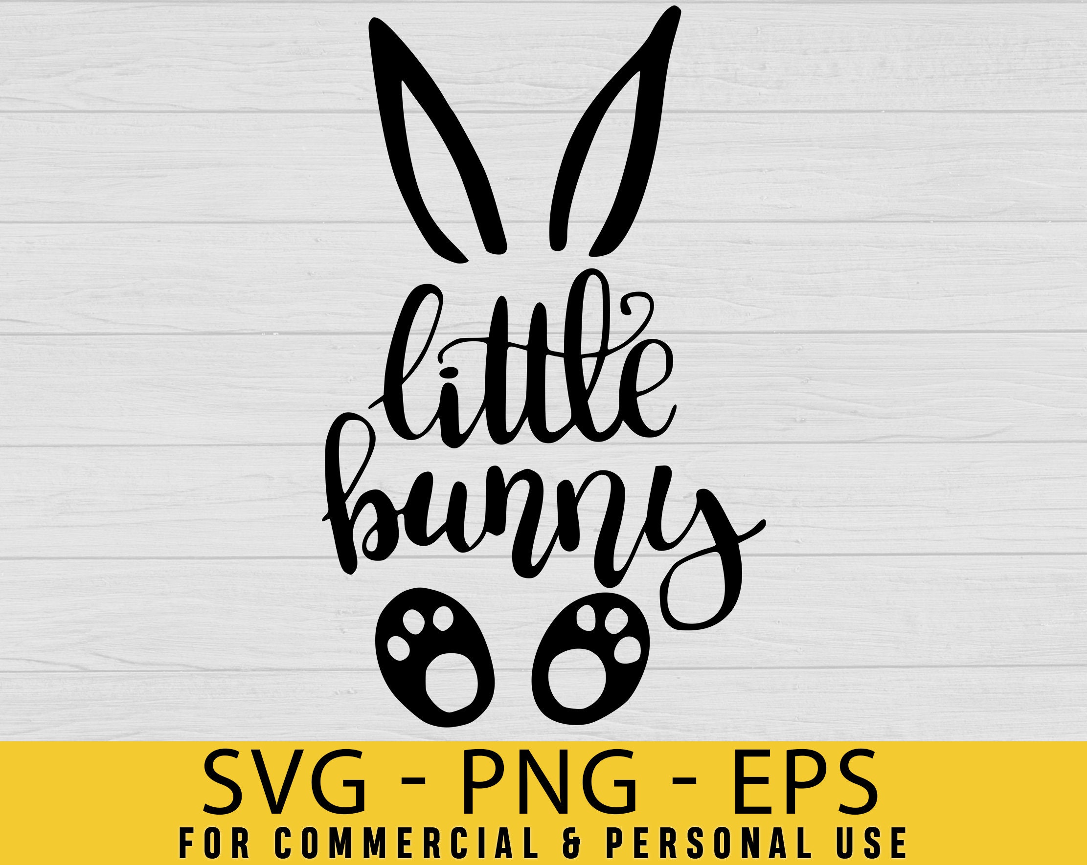 Little Bunny Svg easter bunny svg bunny svg easter bunny | Etsy