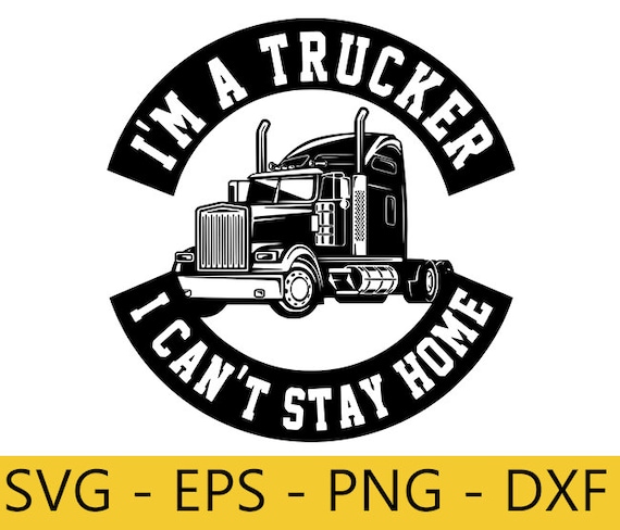 Free Free 195 Truck Driver Trucker Svg SVG PNG EPS DXF File