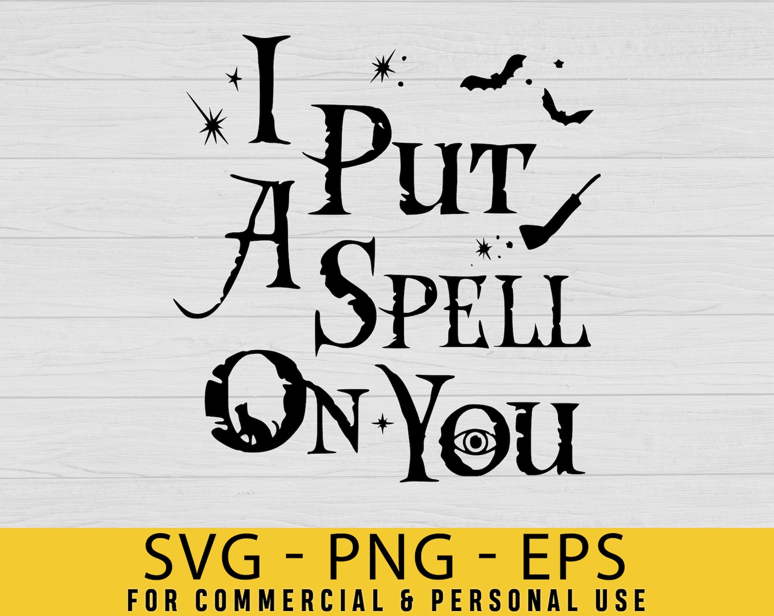 I Put A Spell On You Hocus Pocus Svg hocus pocus svg hocus Etsy