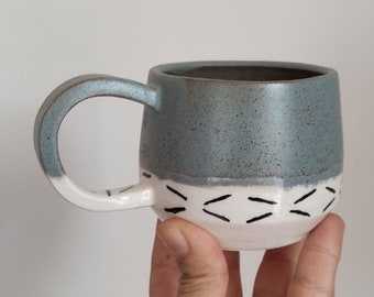 Ceramic Mug, Japanese Ceramic Mug, Handmade Ceramic Mug, Home Gifts, Stoneware Mug