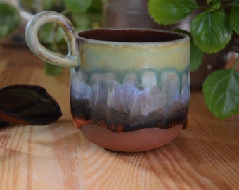 Rustic Coffee Mug, Pottery Mug Handmade, Ceramic Coffee Mug, Tea pottery mug