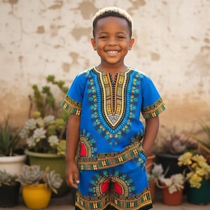 Dashiki Dress African Dress Style For Kids Kids Dashiki