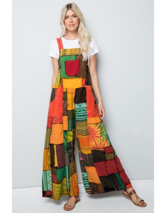 【ベティ様】military Patchwork salopette skirt SS23 Tie Patchwork Skirt – Backyardarchive
