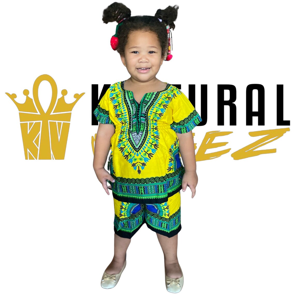 Girls Dashiki Set 100 Cotton Different Colors African Young Etsy