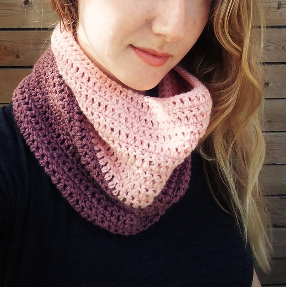 Beginner-friendly Crochet Cowl Pattern Mountain Ash Cowl