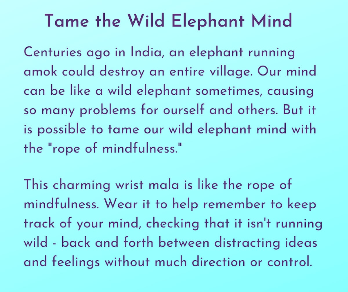 Tame Your Wild Elephant Mind With Mindfulness Etsy