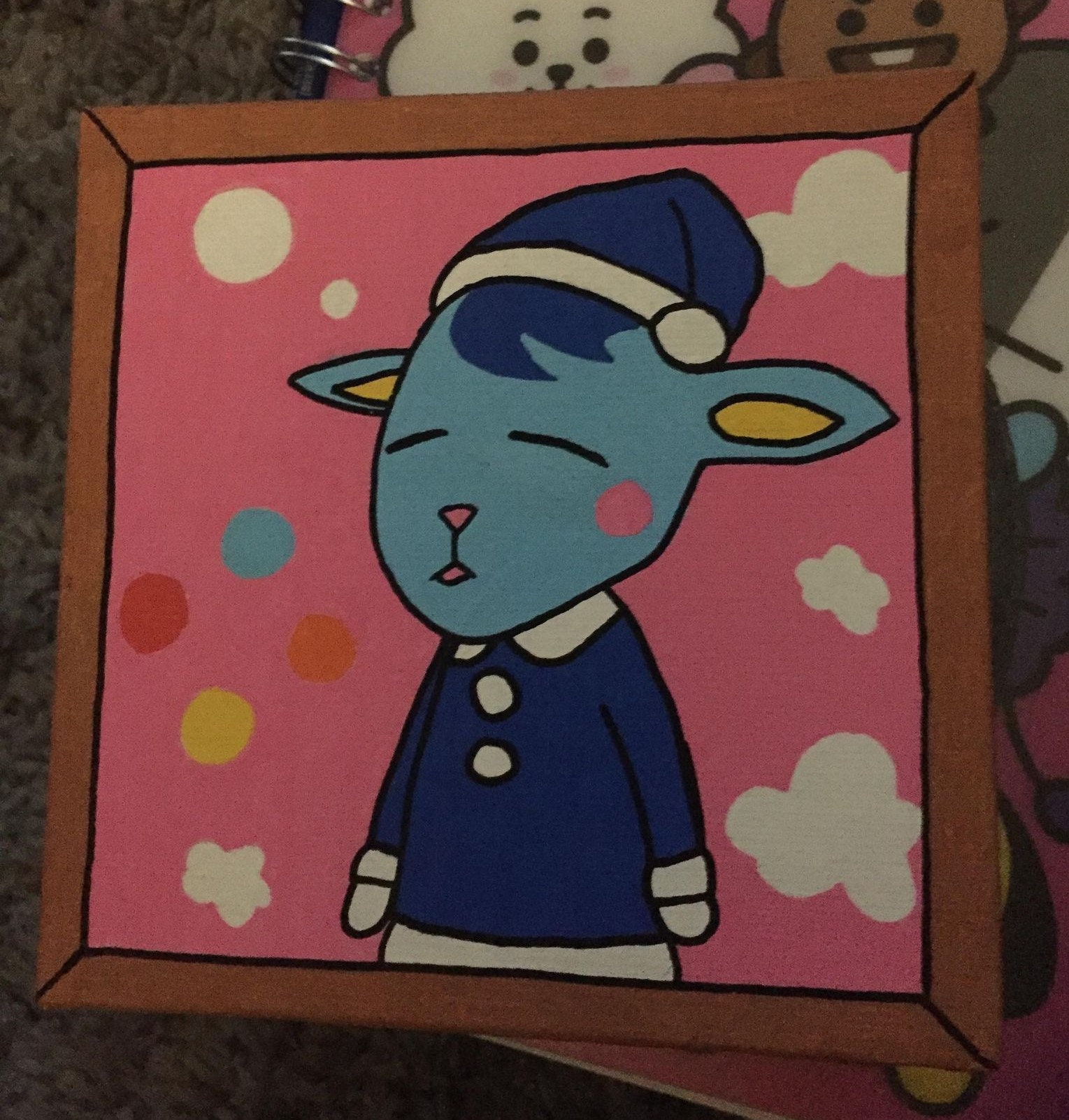 Custom Animal Crossing Dreamie Painting | Etsy