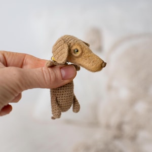 Blythe friends dog dachshund , Toy  for custom Blythe doll , Funny little pet toy, BJD doll, Dog  lovers gift, Blythe accessories,