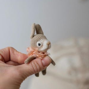 Blythe friends funny rabbit, toy for custom Blythe doll, little pet toy, BJD doll,rabbit lovers gift, Blythe accessories, felted wool bunny