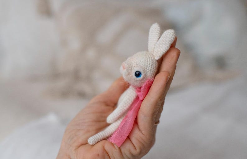 Blythe Friends Funny Rabbit, Wool Toy for Custom Blythe Doll , Little