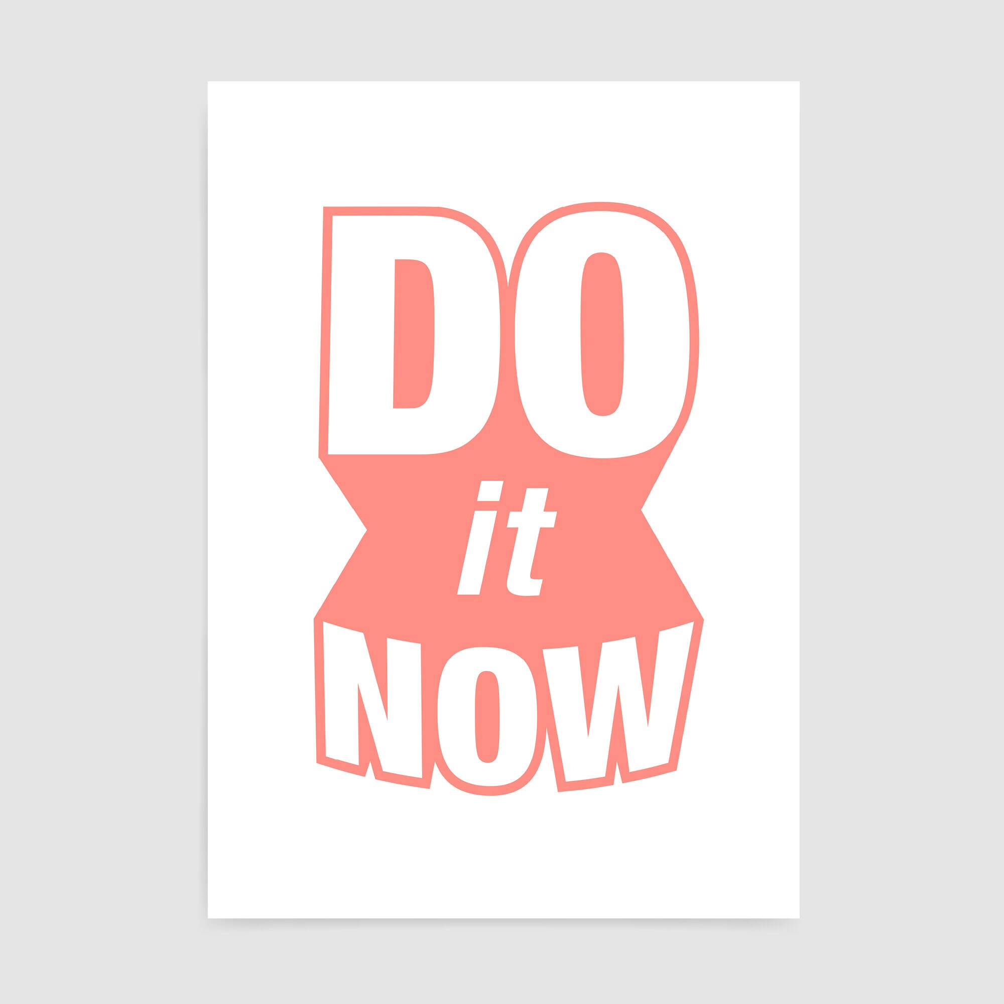 Do It Now Printed Wall Art Gallery Wall Decor Etsy Canada