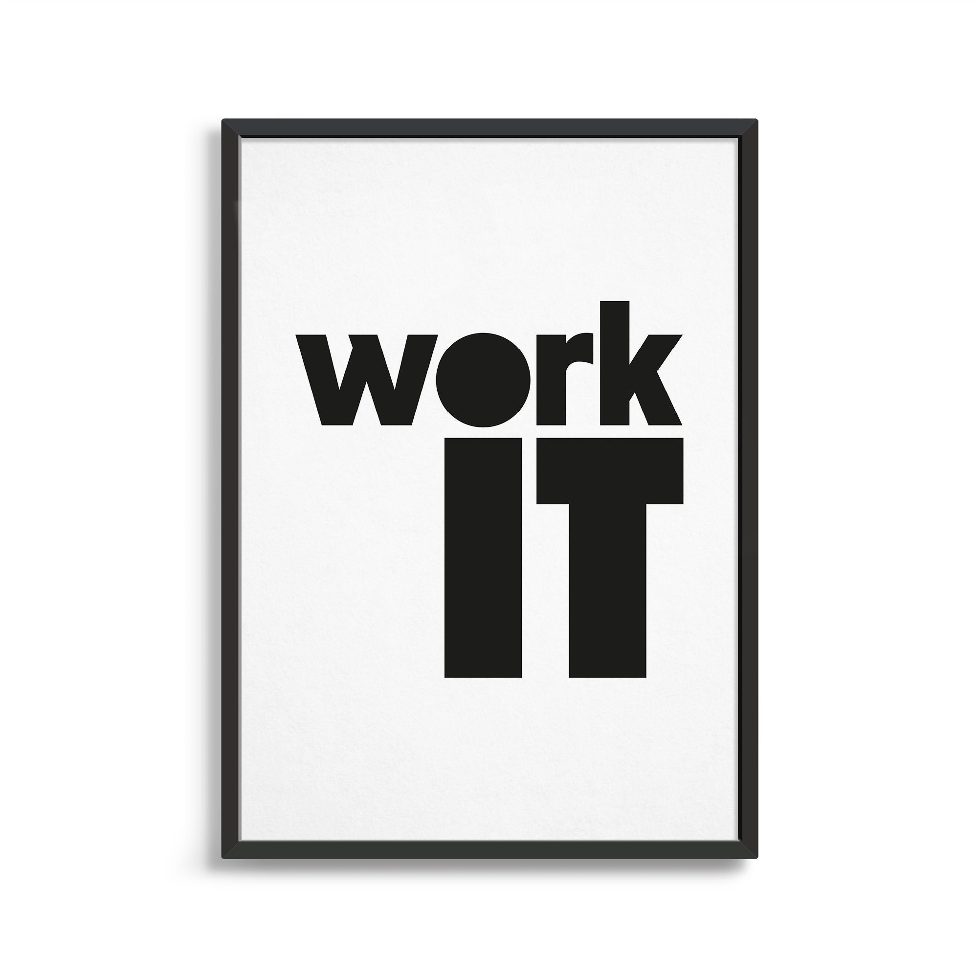 Work It Poster