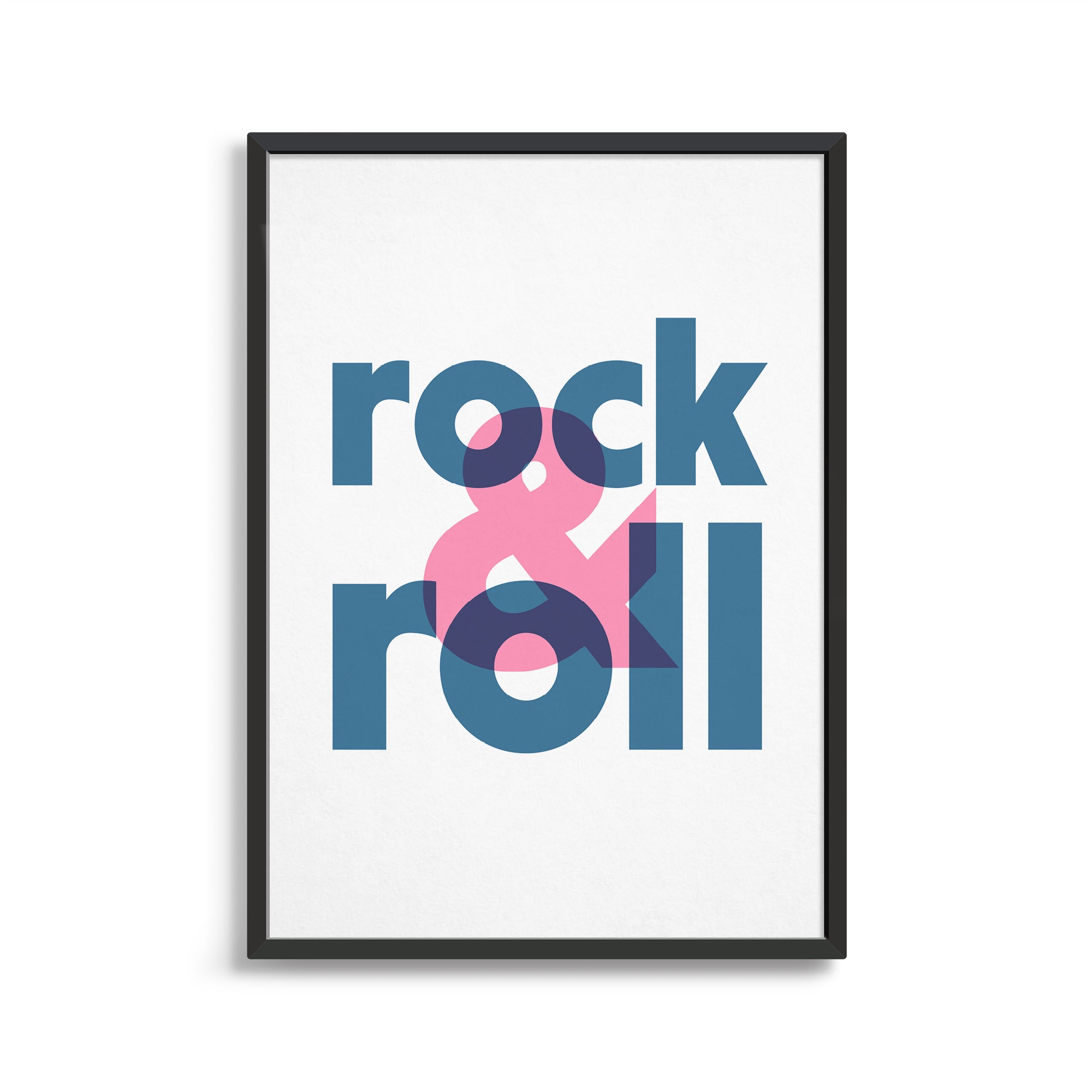 Rock and Wall Poster