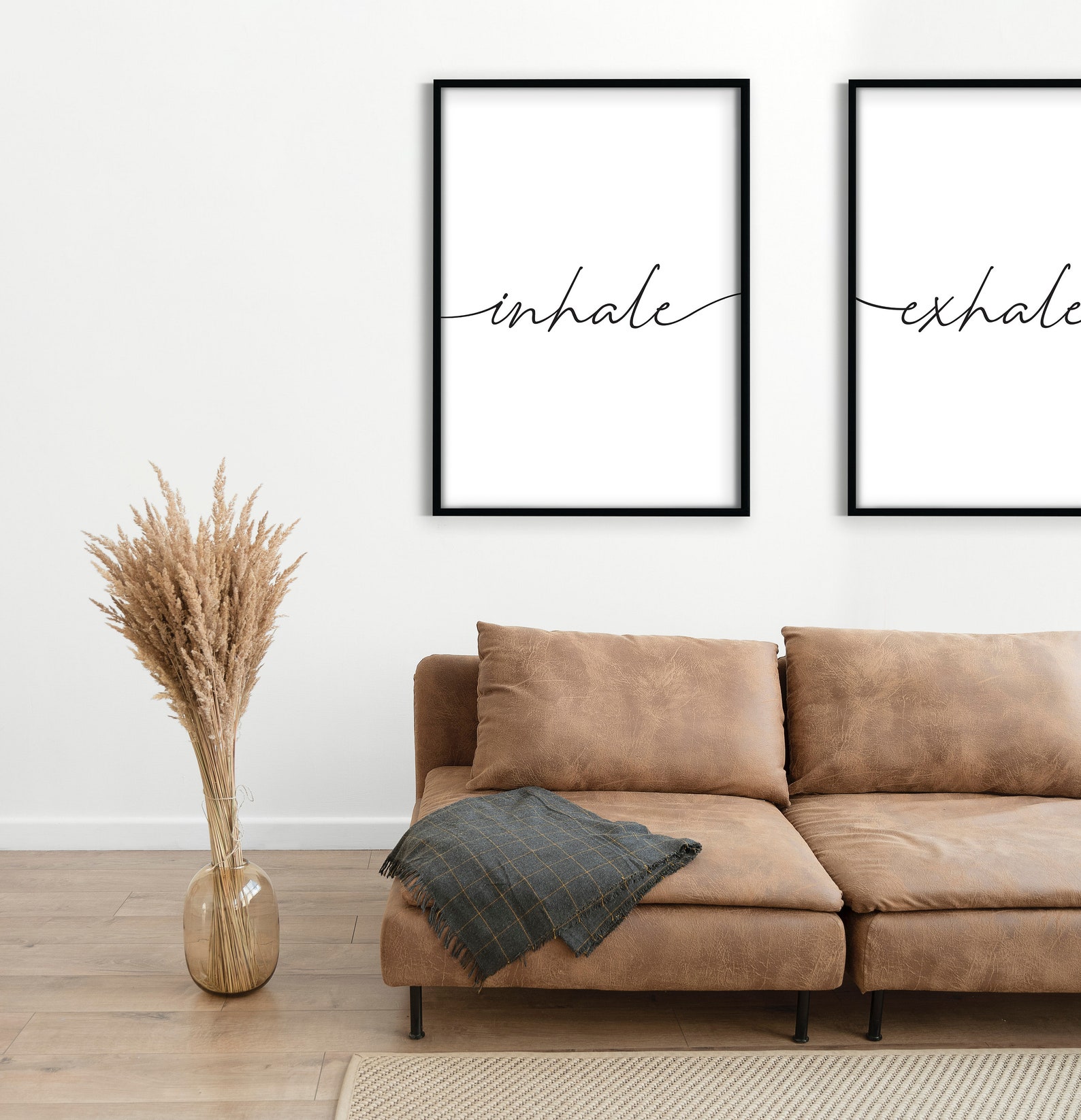 Inhale Exhale Wall Art