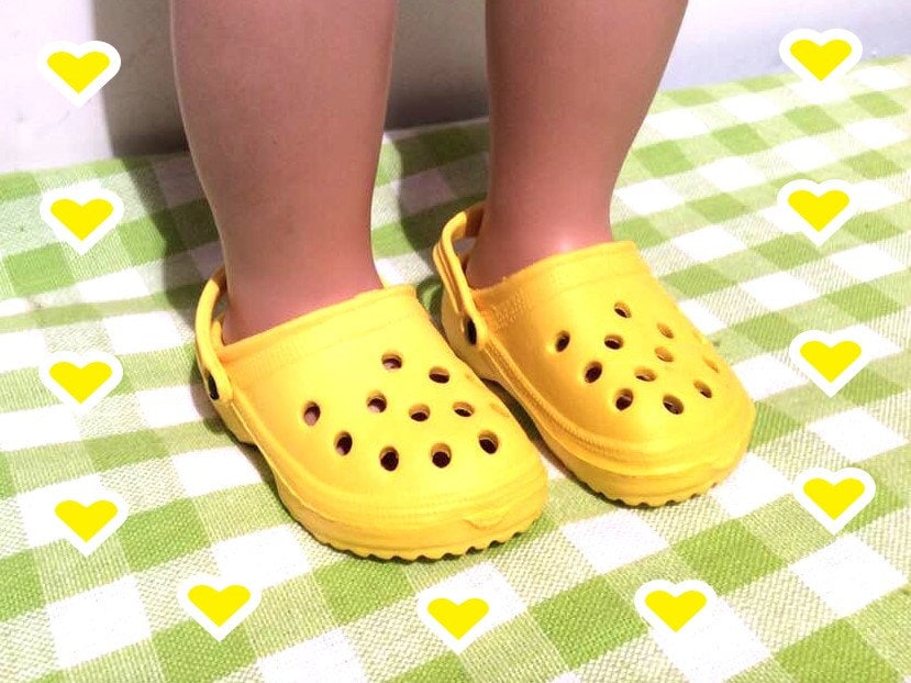 Doll Clogs Sandals 18 Inch Doll Accessory Plastic Doll Etsy Ireland