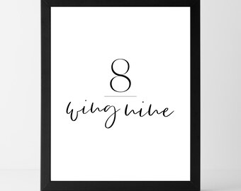 COMPRAR 2 OBTENER 1 GRATIS Eneagrama 8 Ala 9 Imprimir / Descarga instantánea