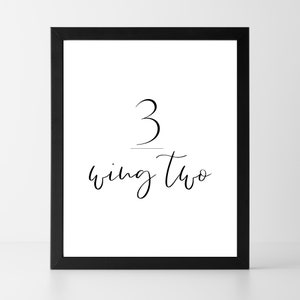 BUY 2 GET 1 FREE Enneagram 3 Wing 2 Print | Instant Download