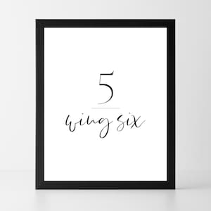 BUY 2 GET 1 FREE Enneagram 5 Wing 6 Print | Instant Download