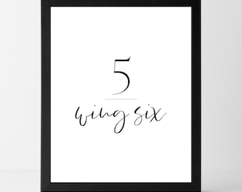 COMPRAR 2 OBTENER 1 GRATIS Eneagrama 5 Ala 6 Imprimir / Descarga instantánea