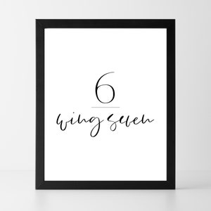 KOOP 2 KRIJG 1 GRATIS Enneagram 6 Wing 7 Print | Directe download