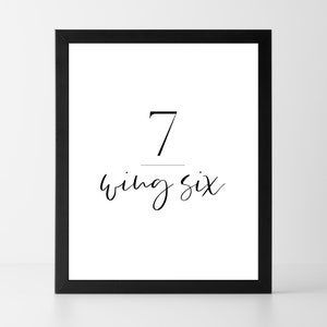 KOOP 2 KRIJG 1 GRATIS Enneagram 7 Wing 6 Print | Directe download