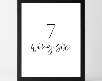 COMPRAR 2 OBTENER 1 GRATIS Eneagrama 7 Ala 6 Imprimir / Descarga instantánea