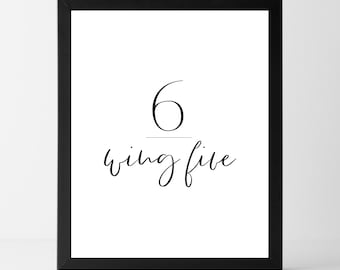 COMPRAR 2 OBTENER 1 GRATIS Eneagrama 6 Ala 5 Imprimir / Descarga instantánea