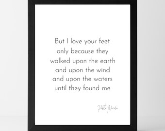 COMPRAR 2 OBTENER 1 GRATIS Pablo Neruda / Caminó sobre la Tierra / Poema de amor / Descarga instantánea