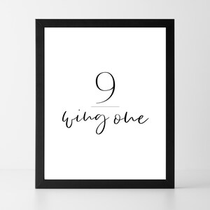 KOOP 2 KRIJG 1 GRATIS Enneagram 9 Wing 1 Print | Directe download